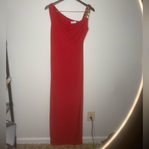Calvin Klein Red Maxi Dress